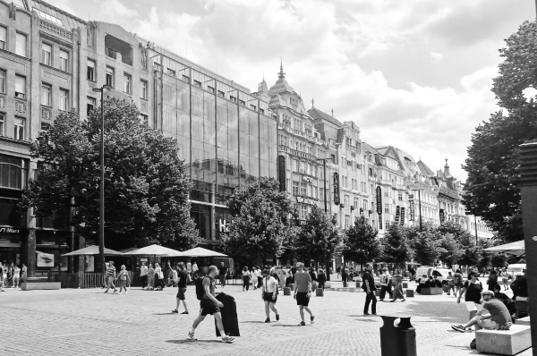 Photo of street Václavske Náměsti, Praha